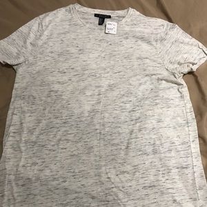 Forever 21 Men’s Raw Cut “Oatmeal” Shirt